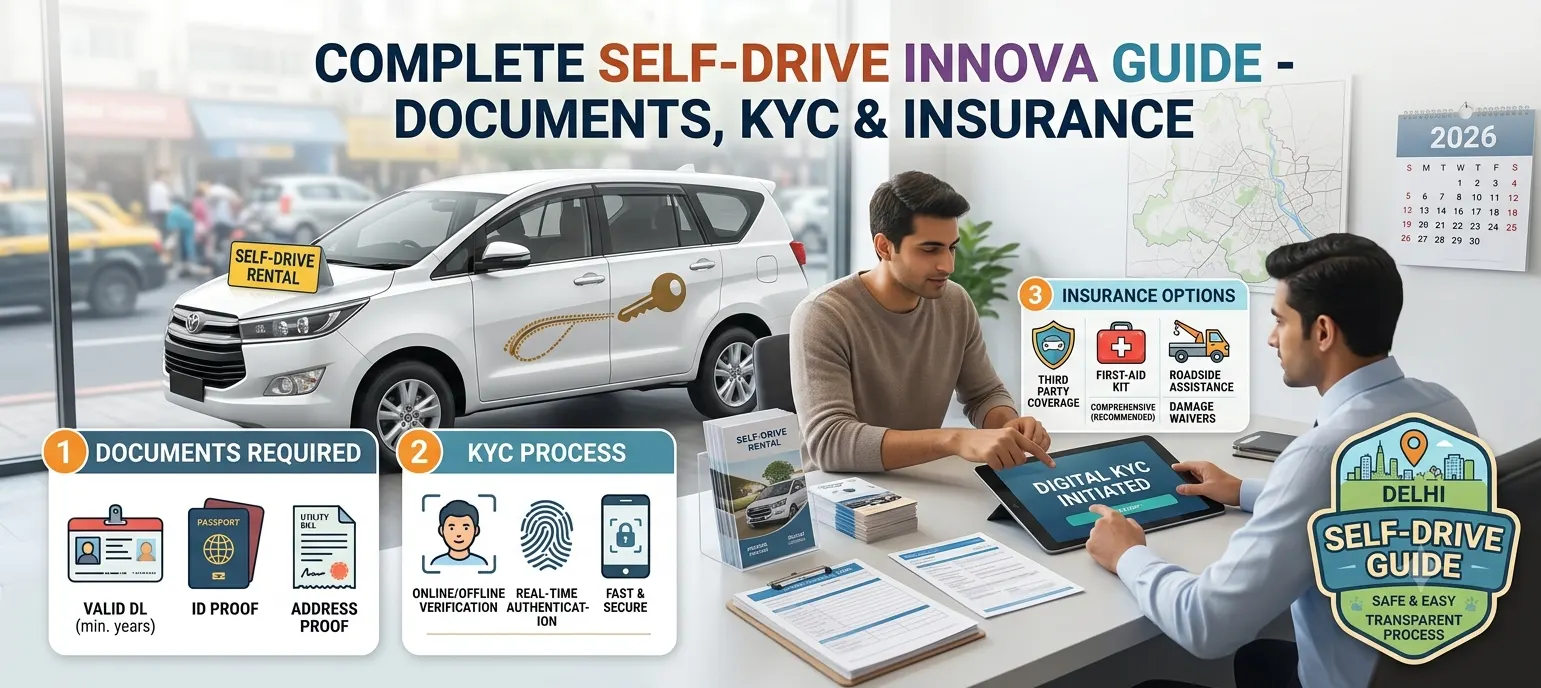 Complete Self-Drive Innova Guide - Documents, KYC & Insurance