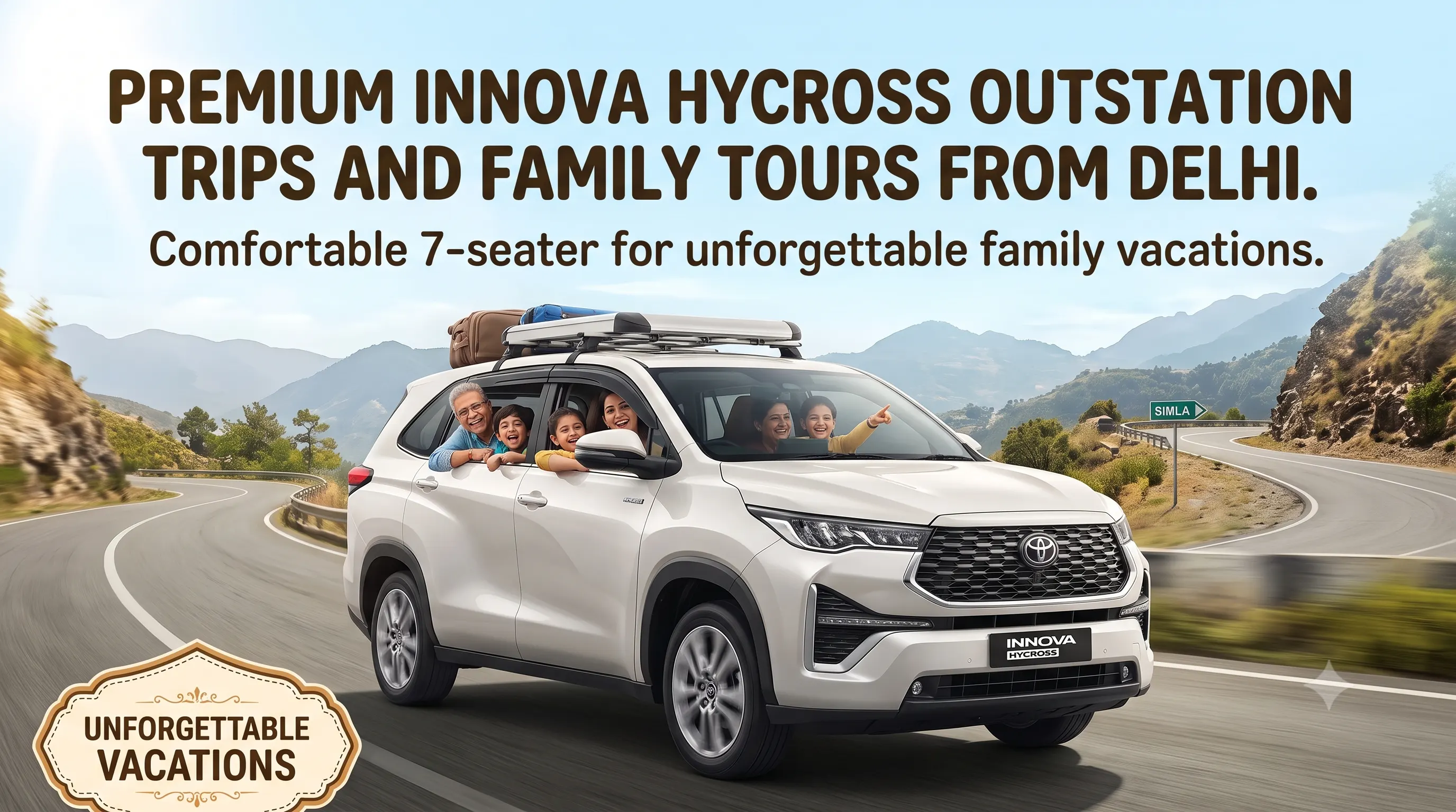 Outstation Trips & Family Tours